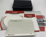 2015 Kia Sedona Owners Manual Handbook Set with Case OEM D04B17025 - £21.70 GBP