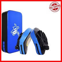 Professional Muay Thai Kick Shield with Curved Punching Mitts - High Per... - $50.48