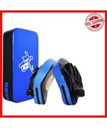 Professional Muay Thai Kick Shield with Curved Punching Mitts - High Per... - $50.48