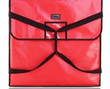 Insulated Pizza Delivery Bag, 24&quot; By 24&quot; By 5&quot;, Red, New Star Foodservic... - £33.82 GBP