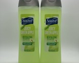 2 Pack - Suave Juicy Green Apple Revitalizing Shampoo, 15 fl oz each - £26.98 GBP