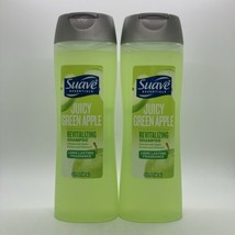 2 Pack - Suave Juicy Green Apple Revitalizing Shampoo, 15 fl oz each - £26.08 GBP