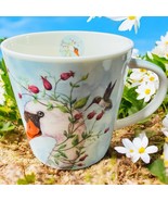 Vicki Sawyer Iris &amp; Stanley Mug Goose Swan Green Onions Hummingbird Coff... - €11,98 EUR