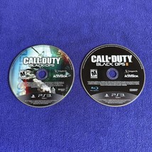 Call of Duty Black Ops I + II Lot (Sony PlayStation 3) PS3 1 And 2 Disc Only - £11.47 GBP