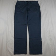 J.CREW 32 x 30 Blue Flex Straight Chino Pants - £19.57 GBP