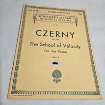 Czerny Op. 299 The School of Velocity for the Piano Book III - $5.98