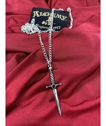 Alchemy Gothic P780  Hand Of Macbeth Dagger Pendant  Necklace - $28.82