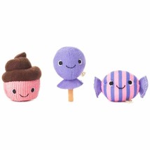 Hallmark Happy Go Luckys Small Plush - Cupcake, Lollipop, Candy - £8.82 GBP