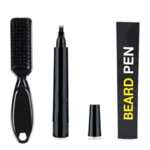 Waterproof Beard Pen &amp; Brush Filler Pencil Combo - Lasting Repair and Moustache - £58.91 GBP