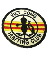 VIET CONG HUNTING CLUB Embroidered Vietnam War Era ARMY Military REPLICA PATCH - $5.99