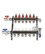 Central Boiler Stainless Steel  6 Loop set Manifolds #2900556 - $6,119.25 MXN
