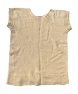 1940s Shepherd Pure Wool Shrink Resistant England WW2 Top Sweater Blouse 34 - $100.45 CAD