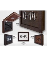 Hidden Gun Storage Wall Art – Personalized Concealment Case with 3D Init... - $81.97 CAD+