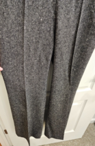 ANTONIO BERARDI Gray Virgin Wool Jump Suit w/ Rolled Up Sleeves- Size 42 - $389.99