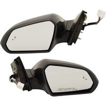 Pair Set of 2 Mirrors  Driver &amp; Passenger Side Heated Left Right for Sonata - £174.63 GBP