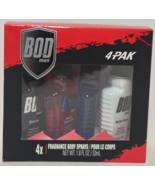 Bod Man 4 Pack Black, Really Ripped Abs, Most Wanted &amp; Fresh Blue Musk, ... - $365.00 MXN