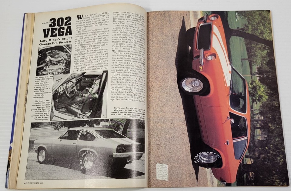 PV) Super Chevy Magazine November 1983 Volume 11, Issue 11 Camaro Corvette Item image 11