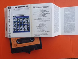 The Beatles A Hard Day&#39;s Night 1988 Jugoton Cassette Tape Original Sleeve Beatle - £9.35 GBP