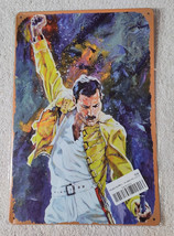 Freddie Mercury British Rock Band Queen Metal Tin sign Wall or Table Deco - $13.08