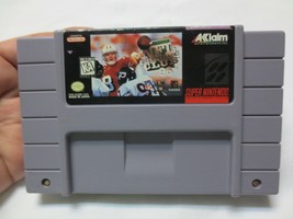 NFL Quarterback Club 96 (Super Nintendo Entertainment System, 1991)  - £3.90 GBP