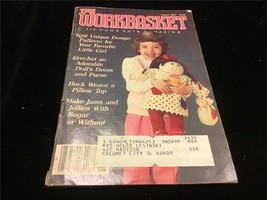 Workbasket Magazine August 1985 Knit Girl&#39;s Unique Design Pullover - £5.93 GBP