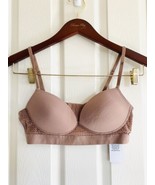 New Vince Camuto Bra Size 36B Wire Free Tan Soft Cup - $26.79 CAD
