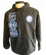 Zeta Phi Beta Sorority Line Jacket  Zeta Phi Beta Black Crossing Line Ja... - $60.00