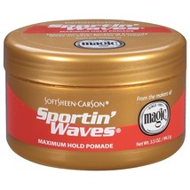 Sportin&#39; Waves Maximum Hold Pomade, 3.5 Oz - $3.59