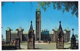 Postcard The Canadian Houses Of Parliament Ottawa Ontario - £2.36 GBP
