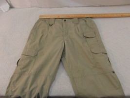 Adult Men&#39;s PROPPER 36 X 30 Khaki Tan Cargo Utility Trousers Pants 33314 - $30.29