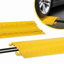 Durable Cable Ramp Protective Cover - 2,000 lbs Max Heavy Duty Drop Over Hose &amp;  - £67.61 GBP