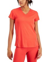 allbrand365 designer Womens Reflective V-Neck T-Shirt,Island Sunset,Medium - £20.83 GBP