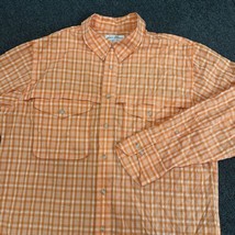 CC Filson Shirt Mens XL Plaid Vented Hiking Fishing Hunting Lightweight ... - £35.15 GBP