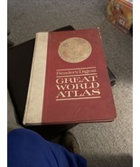 Readers Digest Great World Atlas 1963 Hard Cover 11” X 16” In Good Condi... - £10.51 GBP