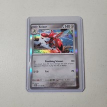 Pokemon Card Scizor 141/197 Holo Rare Scarlet &amp; Violet Obsidian Flames 2... - $7.90