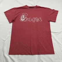 Chick Fil A Womens Graphic Print T-Shirt Red Crew Neck Short Sleeve Tee ... - £11.87 GBP
