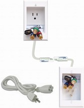 Powerbridge One-Ck Recessed In-Wall Cable Management System, And Plasma ... - £61.99 GBP