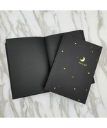 Black Paper Journal with Black Cardboard Hardcover Notebook Black Pages ... - £14.18 GBP