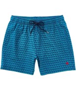 Brooks Brothers Blue Green Print 5&quot; Montauk Swim Trunk Shorts, XL XLarge... - $88.61