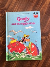 Vintage Disney's Wonderful World of Reading Book!!! Goofy and the Magic Fish!! - $8.99