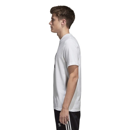 adidas Originals Men Trefoil Tee T-Shirt CW0710 White Size Small Item image 2