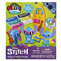 Cra-Z-Art Disney Stitch Softee Dough Press 'N Mold Playset Blue 3+ - $209.94 MXN