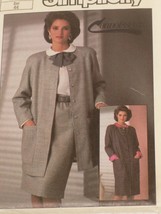Simplicity Pattern 7586 Misses&#39; Long Jacket, Blouse, Skirt &amp; Coatdress Size 16  - £6.25 GBP