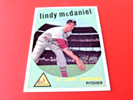 1959  TOPPS  #479   LINDY  McDANIEL   CARDS     NEAR  MINT /  MINT  OR  ... - $44.99