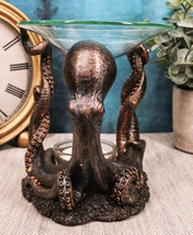 Nautical Ocean Marine Octopus Oil Warmer Or Wax Tart Burner Candle Holde... - $29.99