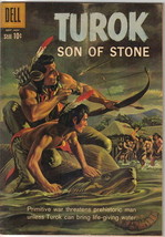 Turok Son Of Stone Comic Book #21, Dell 1960 VERY GOOD+ - £17.41 GBP