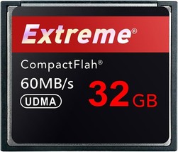 32GB CompactFlash Memory Card UDMA Speed Up to 60MB s - £43.98 GBP