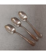 International Silver Beaded 1910 Demitasse Spoons 3 Silverplated 4.375&quot; ... - £15.68 GBP