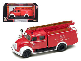 1961 Magirus Deutz Mercur TLF-16 Red/White 1/43 Diecast Model Car by Roa... - $49.09