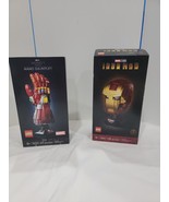 Lot of 2 EMPTY BOXES LEGO Infinity Saga Nano Gauntlet Marvel Studios Iro... - $570.01 MXN